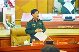 Bộ Quốc phòng tổ chức rút kinh nghiệm công tác phòng, chống và khắc phục hậu quả mưa lũ khu vực miền Trung